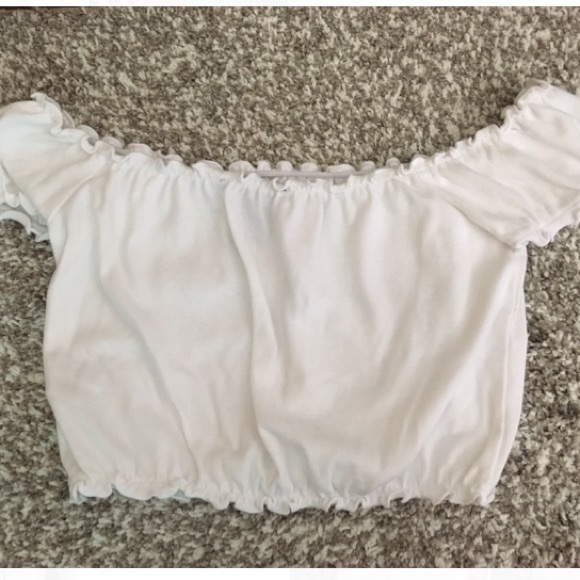 Tops - Off the Shoulder Crop Top